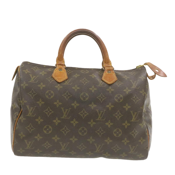LOUIS VUITTON Monogram Speedy 30 Hand Bag M41526 LV Auth am489g - Picture 2 of 16
